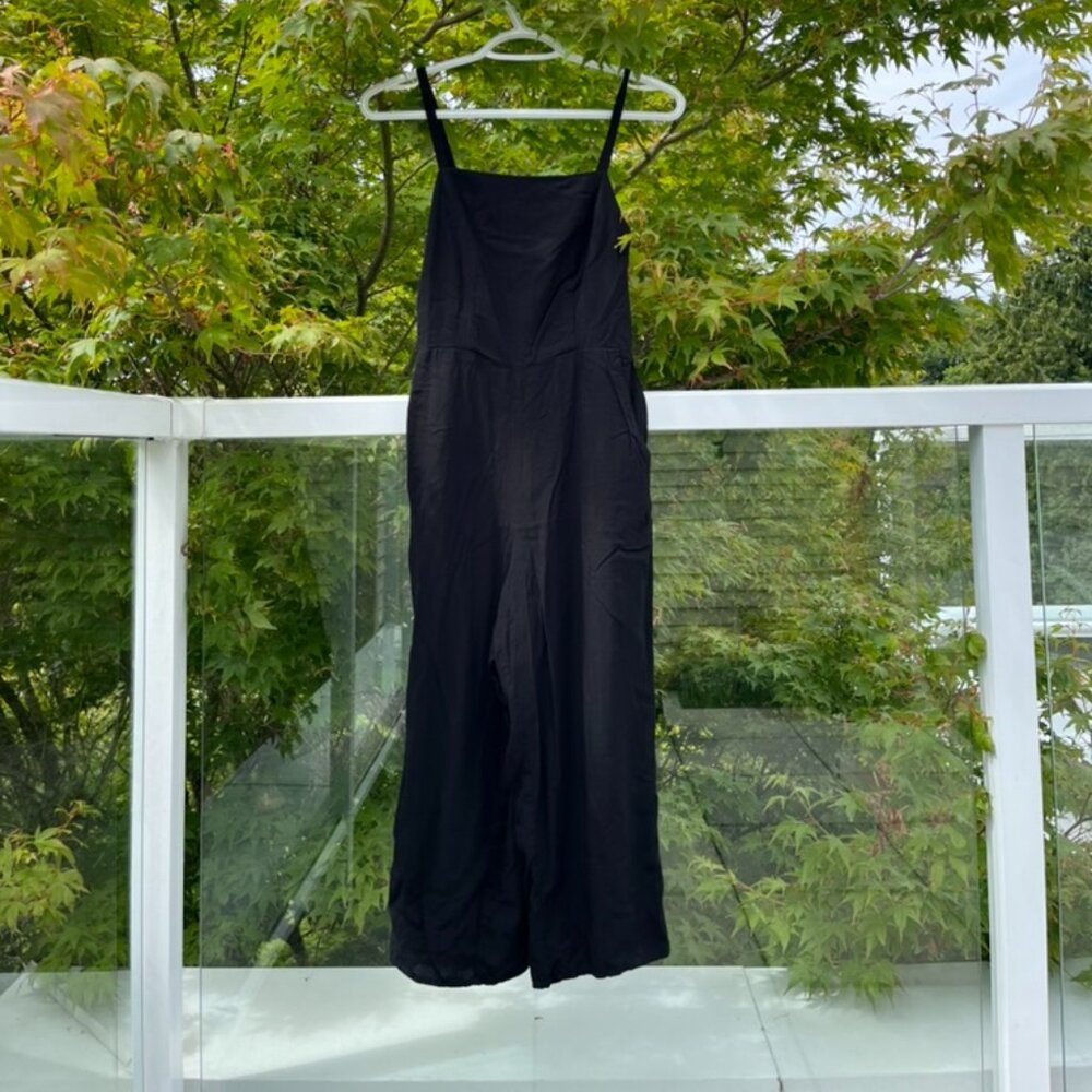 square neck camisole jumpsuit